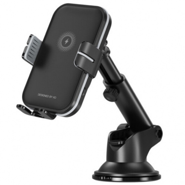Держатель XO WX-027 Wireless Charger 15W Black - Фото 1 Держатель XO WX-027 Wireless Charger 15W Black - изображение 1