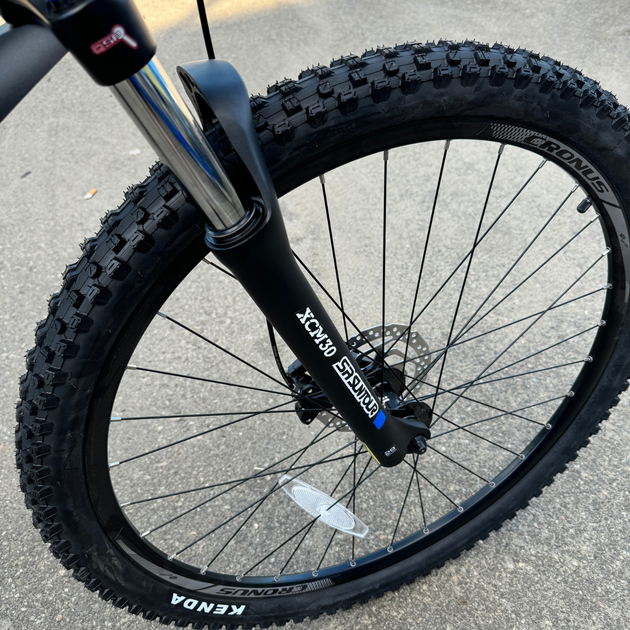 Велосипед CRONUS 29" Warrior 2022 Рама 21" black-lightgreen - зображення 3
