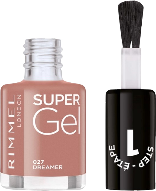 Lakier do paznokci Rimmel Super Gel 027 Dreamer 12 ml (30122864) - obraz 2