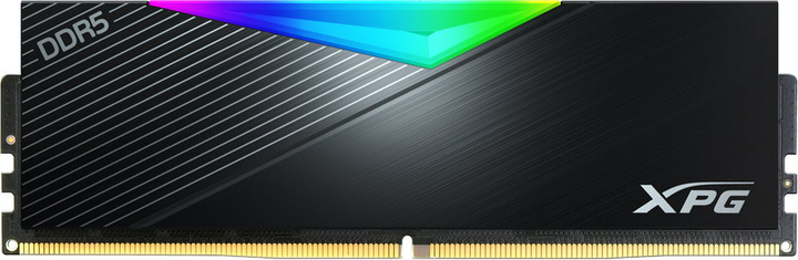 Оперативна пам'ять ADATA DDR5-5200 16384MB PC5-41600 XPG Lancer RGB Black (AX5U5200C3816G-CLARBK) - зображення 1