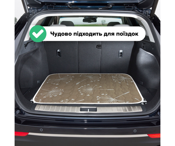 Багаторазова пелюшка для собак AquaStop арт. 55, розмір 40х60 см - зображення 5