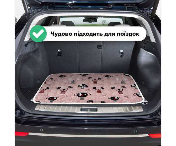 Многоразовая пеленка для собак AquaStop арт. 60, размер 60х60 см - изображение 5