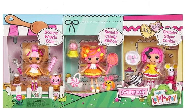 Zestaw lalek a! Na! Na! Surprise Mini Lalaloopsy Multi Pack Sweets Fair (0035051580706) - obraz 1