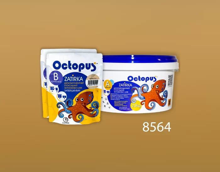 Затирка для плитки Octopus Zatirka 8564 эпоксидная 1,25 кг - изображение 2