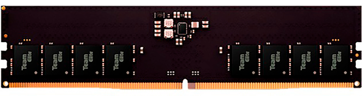 Оперативна пам'ять Team Group Elite DIMM DDR5-5200 8192MB Single PC5-38400 Black (TED58G5200C42016) - зображення 2