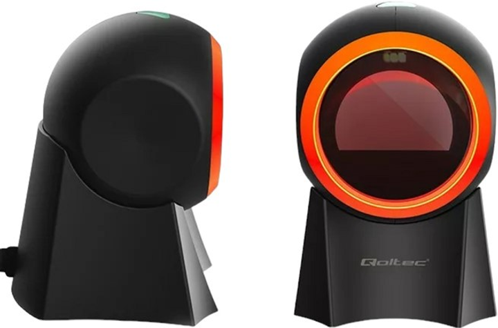 Сканер штрих-кодів Qoltec 1D, 2D, USB Black (5901878508573) - зображення 3