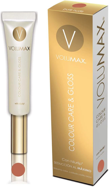 Balsam do ust Volumax Colour Care & Gloss Pure Nude 15 ml (8429449073543) - obraz 1
