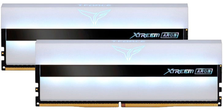 Pamięć Team Group DDR4-3600 16384MB PC4-28800 (Kit of 2x8192) XTREEM ARGB White (765441653795) - obraz 2