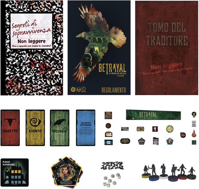 Настільна гра Avalon Hill Betrayal at House on the Hill (5010993929320) - зображення 3