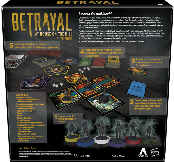 Настільна гра Avalon Hill Betrayal at House on the Hill (5010993929320) - зображення 4