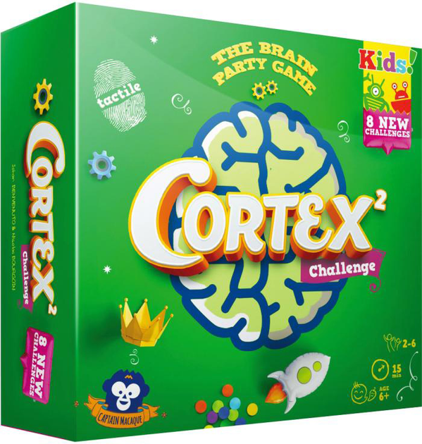 Настільна гра Asmodee Cortex 2 Challenge Kids (3770004936137) - зображення 1