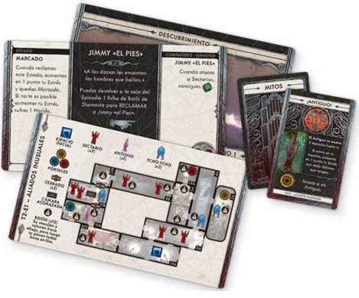 Доповнення до настільної гри Asmodee Cthulhu Death May Die Stagione 2 (версія італійською мовою) (3558380068167) - зображення 3