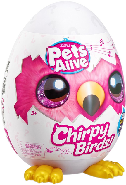 Фігурка-сюрприз Zuru Pets Alive Chirpy Birds 23 см (4894680023475) - зображення 1