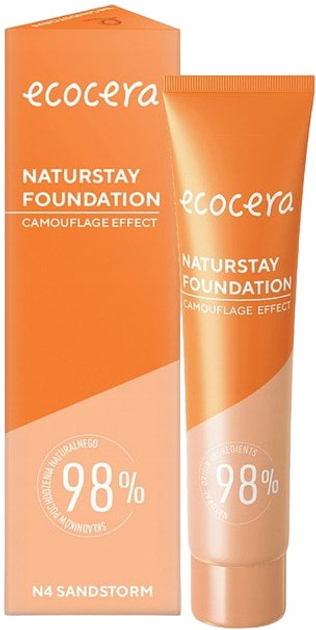 Podkład do twarzy Ecocera Naturstay N4 Sandstorm 30 ml (5908217993830) - obraz 1