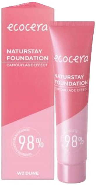 Podkład do twarzy Ecocera Naturstay W2 Dune 30 ml (5908217993878) - obraz 1