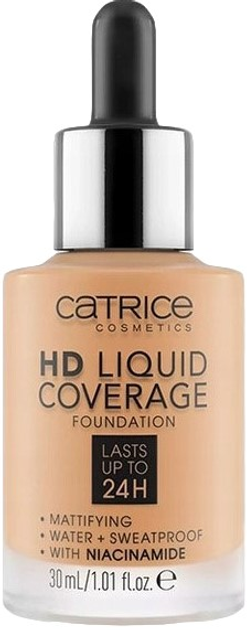 Тональний крем для обличчя Catrice Hd Liquid матуючий 034 Medium Beige 30 мл (4059729034397) - зображення 1