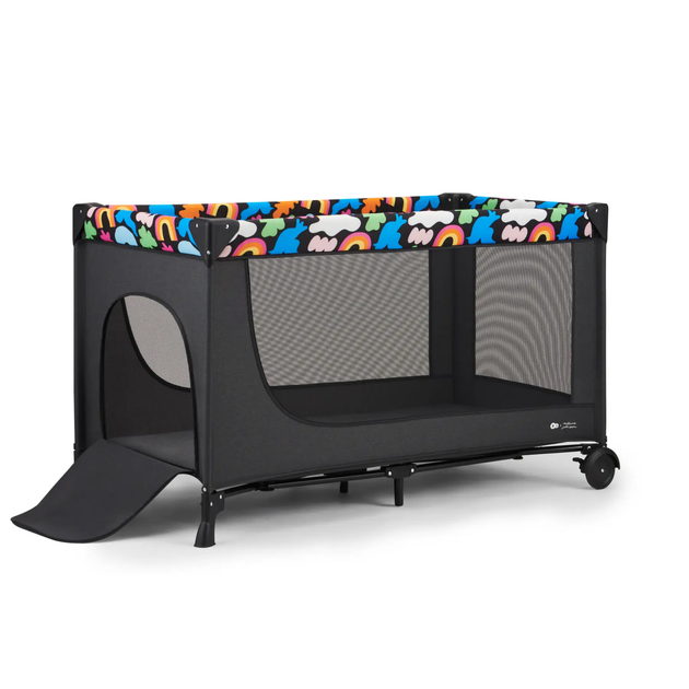 Ліжко-манеж Kinderkraft Joy 2 Happy Shapes (KLJOY02HAP00000) (5902533925599) - зображення 3