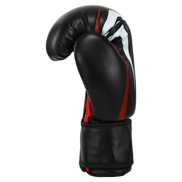 Перчатки боксерские PU Zelart SHARP MA-5315 (размер 8 oz, черный) - изображение 3