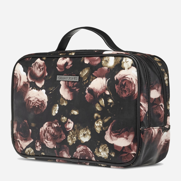 Жіноча косметичка Gillian Jones Toiletry Bag Rose Print Різнокольорова (5713982002546) - зображення 2