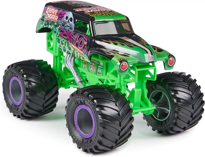 Джип-внедорожник монстр трак Дракон Монстр Джем 1:24 Grave Digger