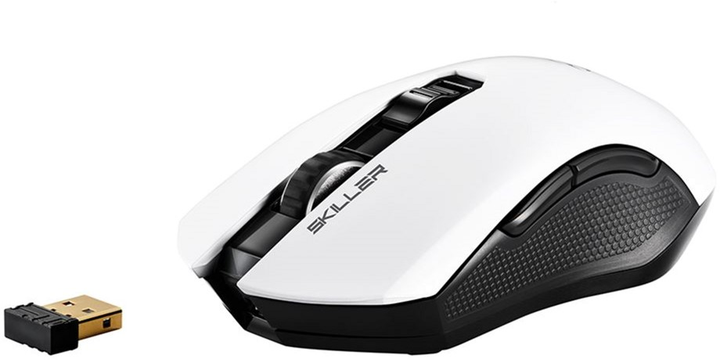 Mysz Sharkoon Skiller SGM3 White (4044951026272) - obraz 3