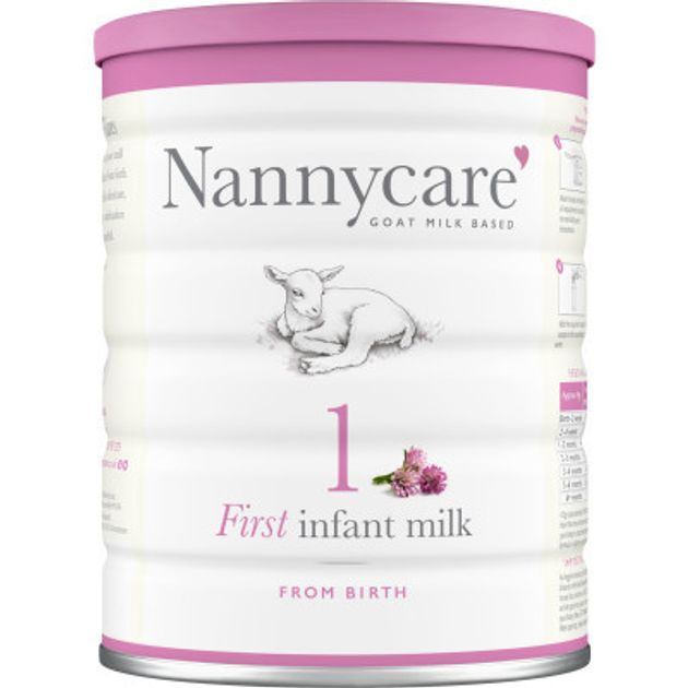 Детская смесь Nannycare 1 на основе козьего молока для младенцев от 0 до 12 месяцев 900 г (1029030) - изображение 1