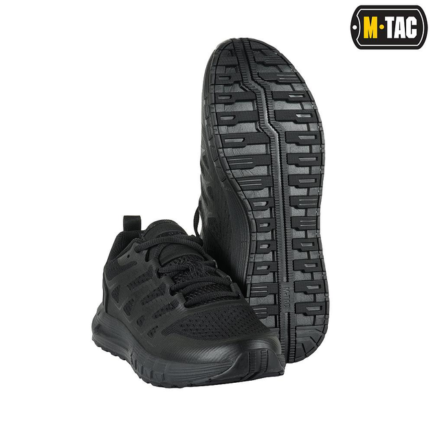 Тактичні спортивні кросівки M-Tac Summer Sport Black чорні 39 - зображення 2