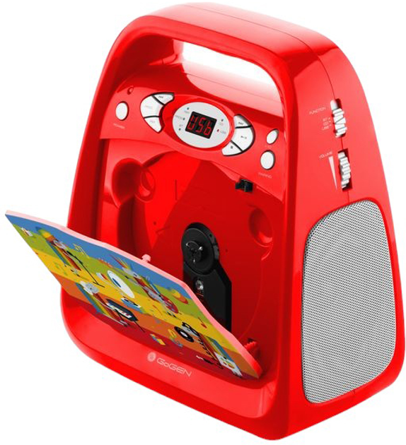 Програвач CD-дисків з караоке GoGEN DECKO KARAOKE R Red (GOG-DECKOKARAOKER) - зображення 3