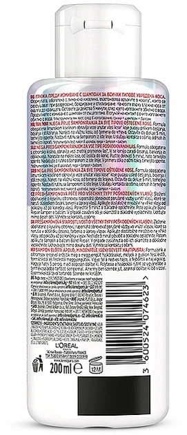 Відновлювальний пре-шампунь для пошкодженого волосся - L'Oral Paris Elseve Bond Repair Pre-Shampoo 200ml (1165853-620489) - Фото 2 Відновлювальний пре-шампунь для пошкодженого волосся - L'Oral Paris Elseve Bond Repair Pre-Shampoo 200ml (1165853-620489) - зображення 2