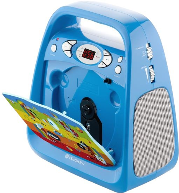 Програвач CD-дисків з караоке GoGEN DECKO KARAOKE B Blue (GOG-DECKOKARAOKEB) - зображення 3