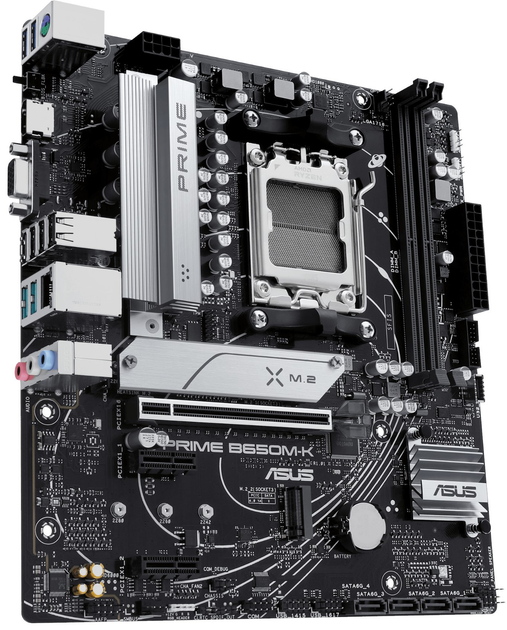 Материнська плата Asus PRIME B650M-K (sAM5, AMD B650, PCI-Ex16) - зображення 3