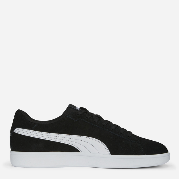 Акція на Жіночі кеди низькі Puma Smash 3.0 39098401 40.5 (7UK) 26 см Puma Black-Puma White від Rozetka