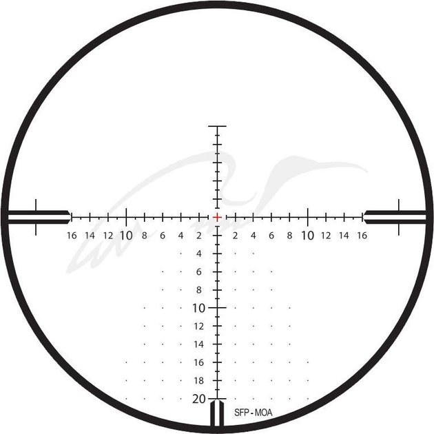 Прицел Zeiss Conquest V4 6-24x50 Ret. 65 (ZMOAi-T20) 30 mm Ballistic Turret подсветка - изображение 2