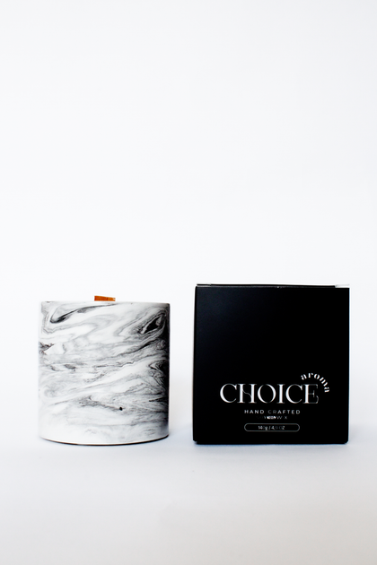 Парфумована свічка Choice Aroma Citrus Sunshine 40 годин Мармур (4824538575016) - зображення 2