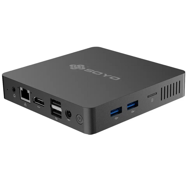 Міні ПК SOYO M2 Mini PC Intel N3350 / 6GB RAM / 64GB ROM / Windows 10 ...
