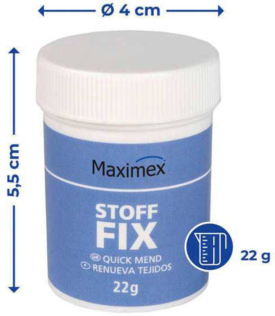 Порошковий клей Maximex Fabric-Fix для швидкого ремонту одягу 22 г (4008838728178) - зображення 7
