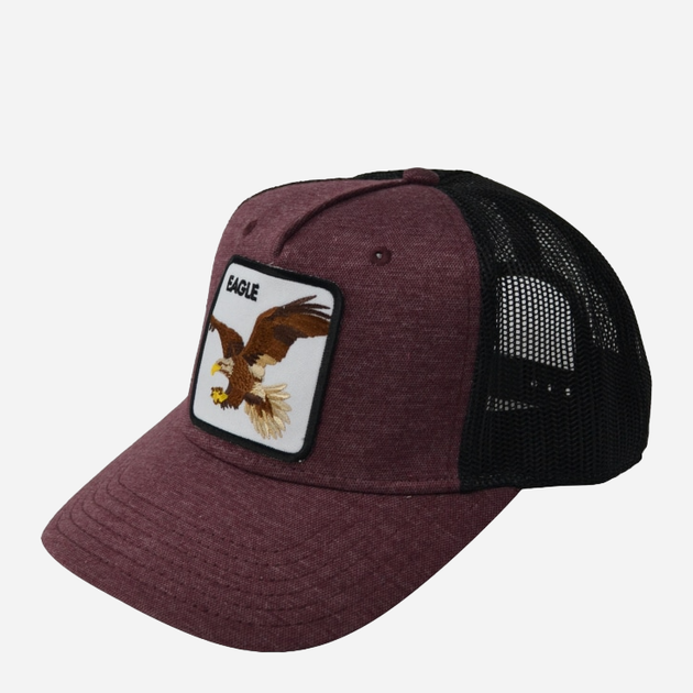 Кепка чоловіча Cofee Snap Curved Eagle SH2030-2/10 One Size Бордова (8592953557967) - изображение 5
