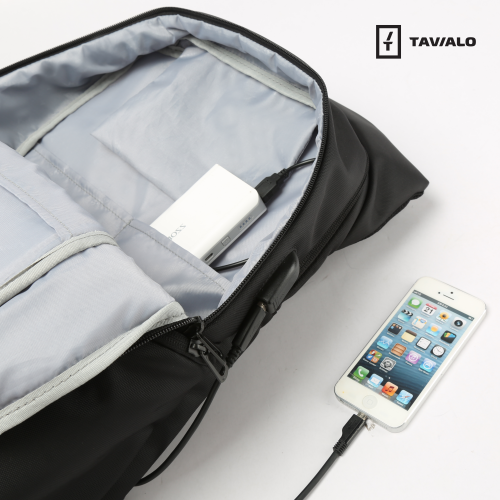 Рюкзак TAVIALO Smart TB20-1 чорний 20л (TB20-124BL) - Фото 11 Рюкзак TAVIALO Smart TB20-1 чорний 20л (TB20-124BL) - зображення 11