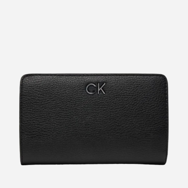 Гаманець жіночий зі штучної шкіри Calvin Klein K60K612638-BEH Чорний (8720639016242) - зображення 1