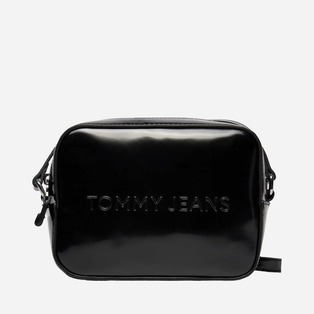 Torebka crossbody damska mała Tommy Jeans AW0AW16266-BDS Czarna (8720636870243) - obraz 1