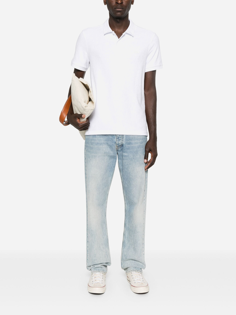 Polo męskie Calvin Klein K10K113314-YAF S Białe (8720109901764) - obraz 3