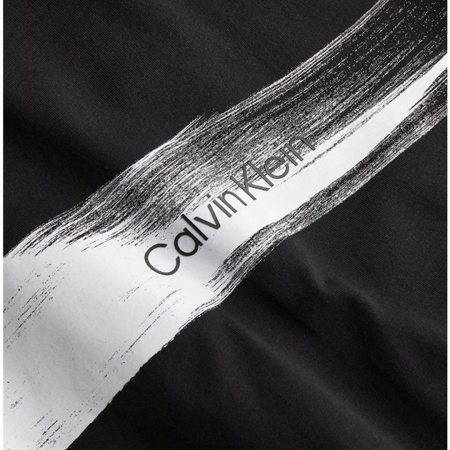 Футболка бавовняна чоловіча Calvin Klein K10K113113-BEH L Чорна (8720109954814) - зображення 7
