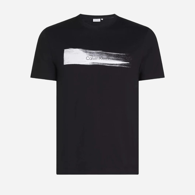 Koszulka męska bawełniana Calvin Klein K10K113113-BEH 2XL Czarna (8720109954838) - obraz 6