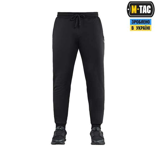 Тактические штаны M-Tac Cotton Classic Black черные L/R - изображение 2