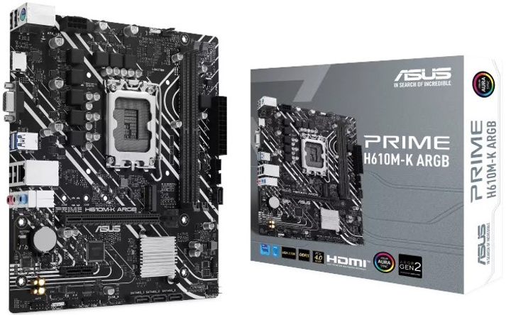 Płyta główna Asus PRIME H610M-K ARGB (s1700, AMD H610, PCI-Ex16) - obraz 6