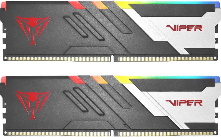 Оперативна память Patriot Viper Venom RGB DDR5-7200 32768MB (Kit of 2x16384) PVVR532G720C34K (4711378423570) - зображення 1