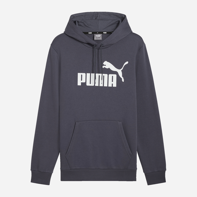 Худи мужское Puma Ess Big Logo Hoodie 58668723 XL Серое (4067981235841) - изображение 6