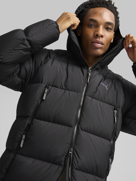 Пуховик зимовий довгий чоловічий Puma Long Hooded Down Coat