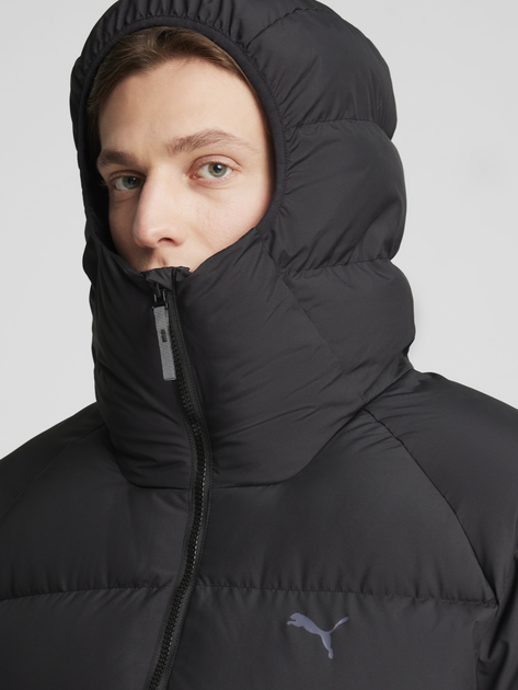 Пуховик зимний короткий мужской Puma Down Puffer Jacket 62647601 XL Черный (4067981306183) - изображение 4