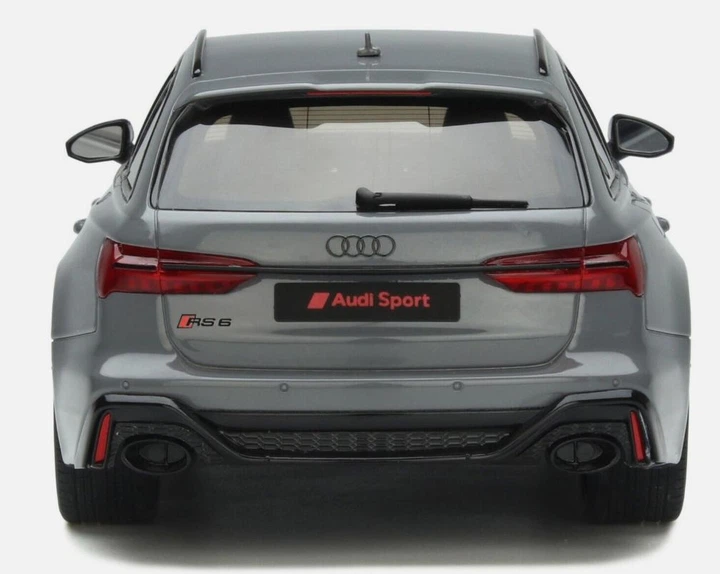 Модель автомобіля Audi RS6 (C8) Avant Nardo Grey by GT Spirit
